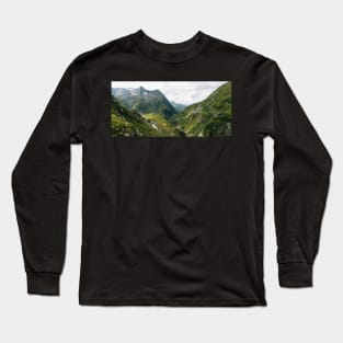 Alps of Switzerland XXL Panorama Long Sleeve T-Shirt